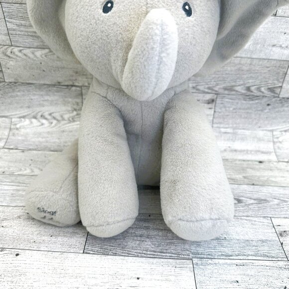 BABY GUND Flappy the Elephant Plush-Sings, Plays, Talks, Moves Ears - Picture 2 of 10